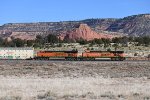 BNSF 7154 Rear DPU